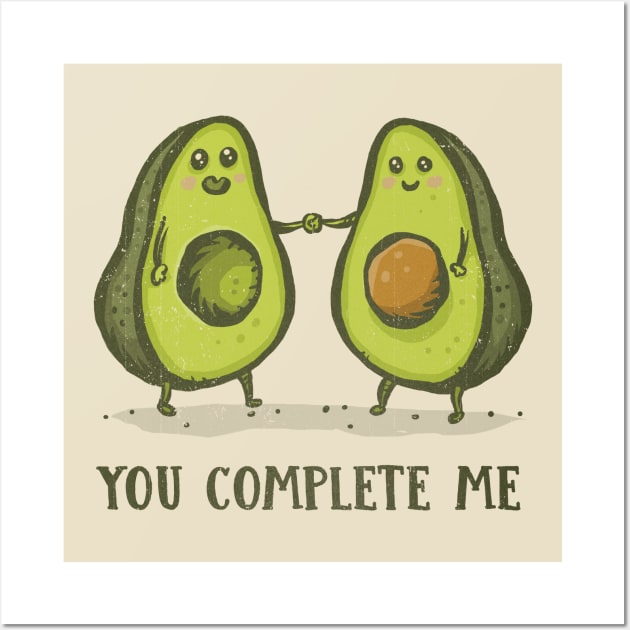 You Complete Me Wall Art by kg07_shirts